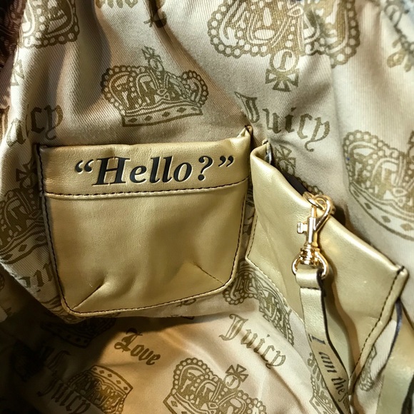 Juicy Couture vintage runwy style leather bag - Picture 11 of 13